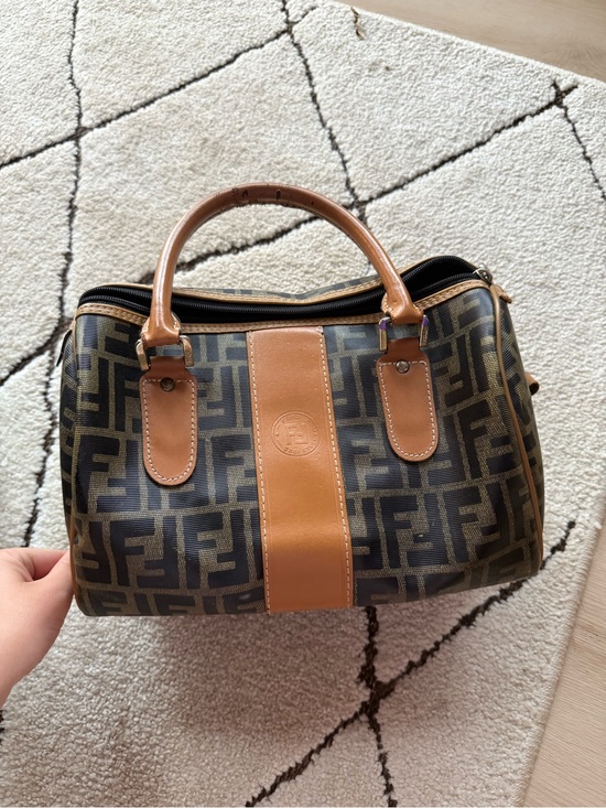 boston bag fendi mini purse Fendi Zucca mini Boston bag